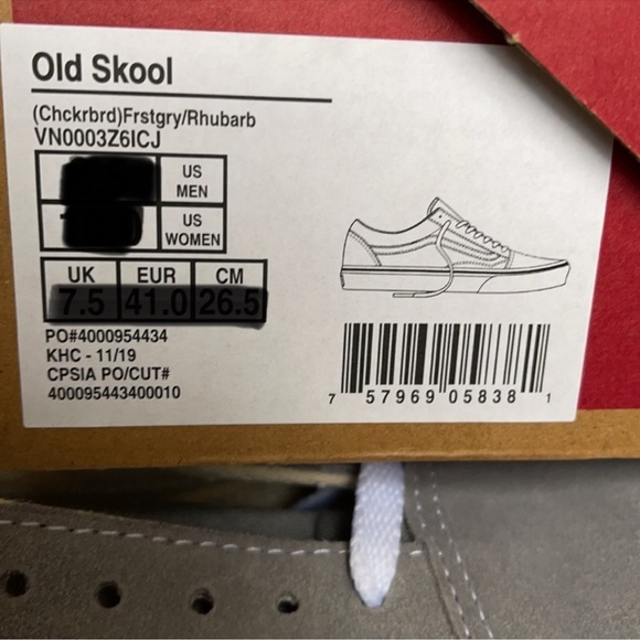 Vans Old Skool Checkerboard MEN`S - Picture 16 of 16